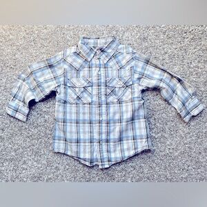Gymboree Sz 2T long sleeved button down shirt EUC